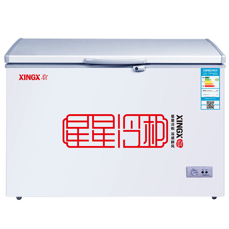 星星 305升卧式冰柜