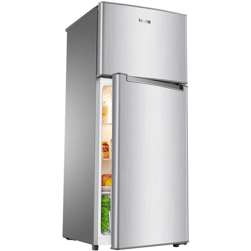 奥马 双门小冰箱 迷你节能