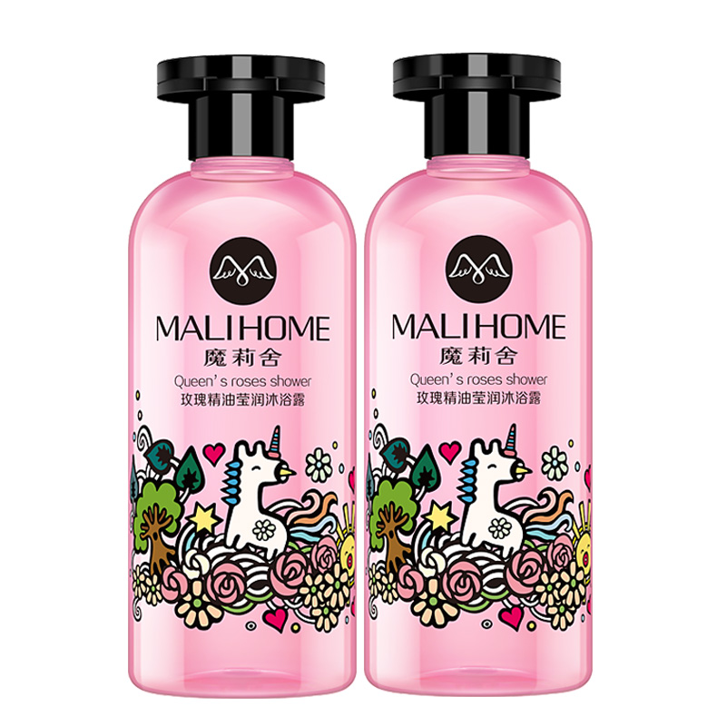 魔莉舍 玫瑰精油香氛沐浴乳套装