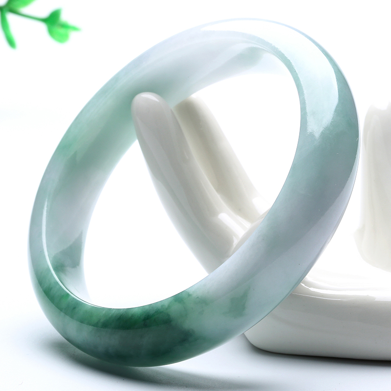 玉友 飘花翡翠手镯