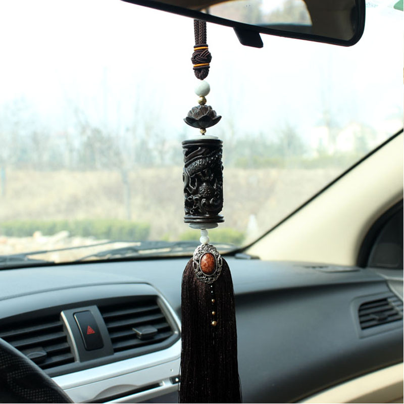 梵心 汽车黑檀木挂件