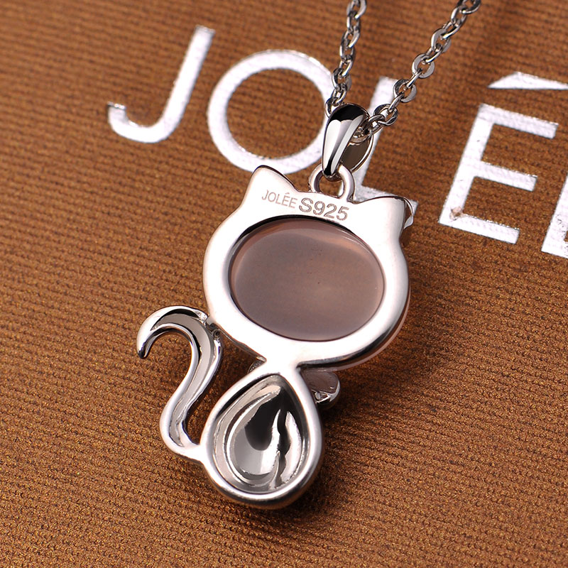 羽兰天然粉水晶项链