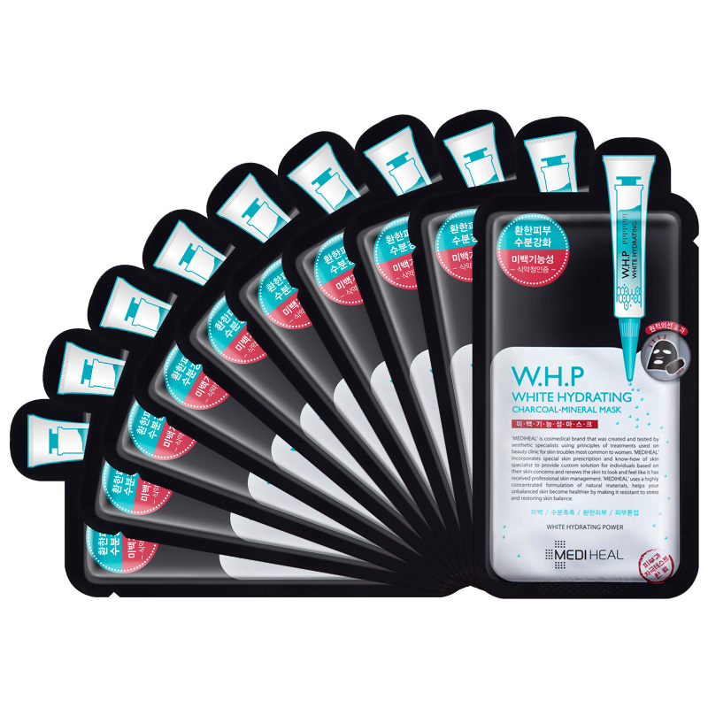美迪惠尔美白保湿黑炭面膜