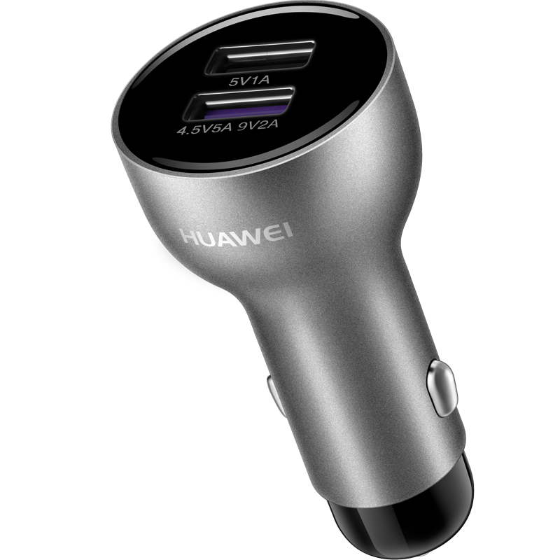 华为双USB输出车载充电器
