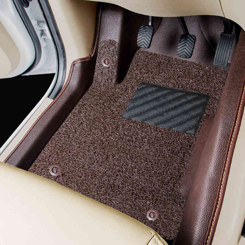 指南针丝圈七座汽车脚垫