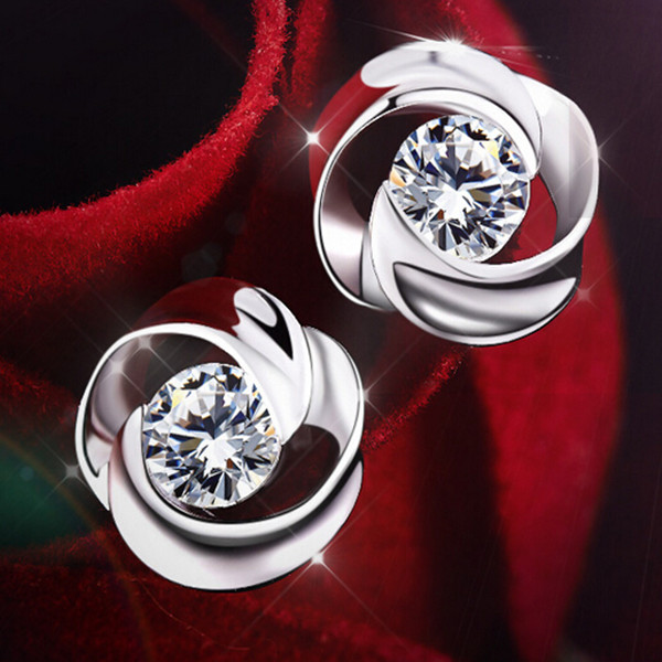 卡蒂罗 玫瑰花耳钉