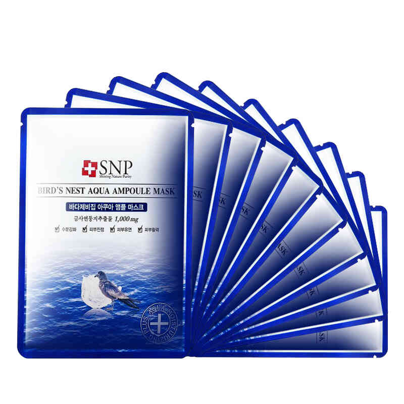 SNP 海洋燕窝水库补水面膜贴