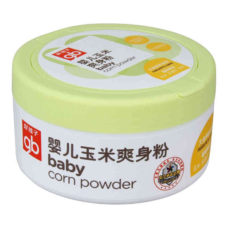 gb好孩子婴儿玉米爽身粉