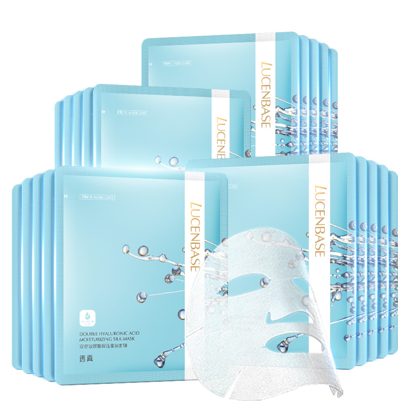 透真 双倍玻尿酸蚕丝面膜贴