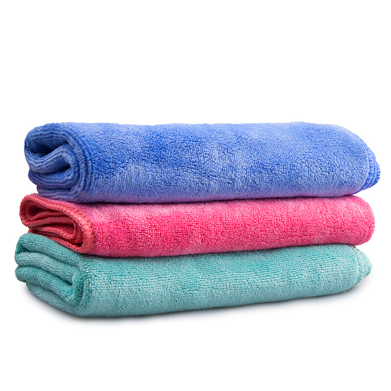 绿之源 特厚磨绒纤维擦车毛巾