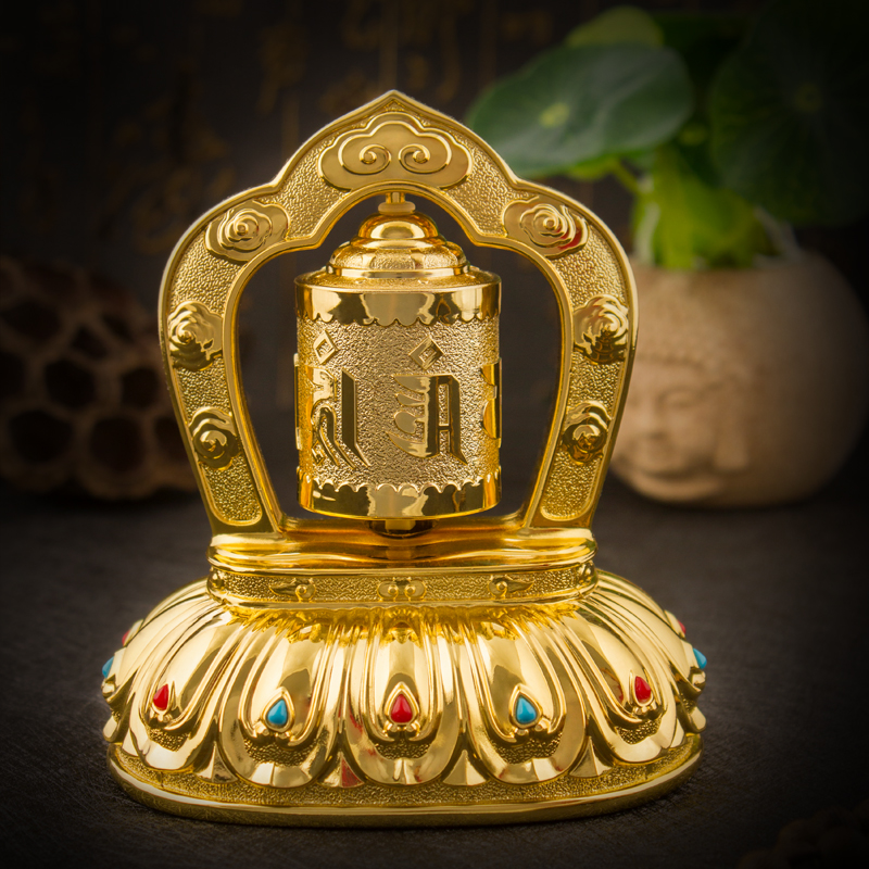 知途 转经轮汽车摆件