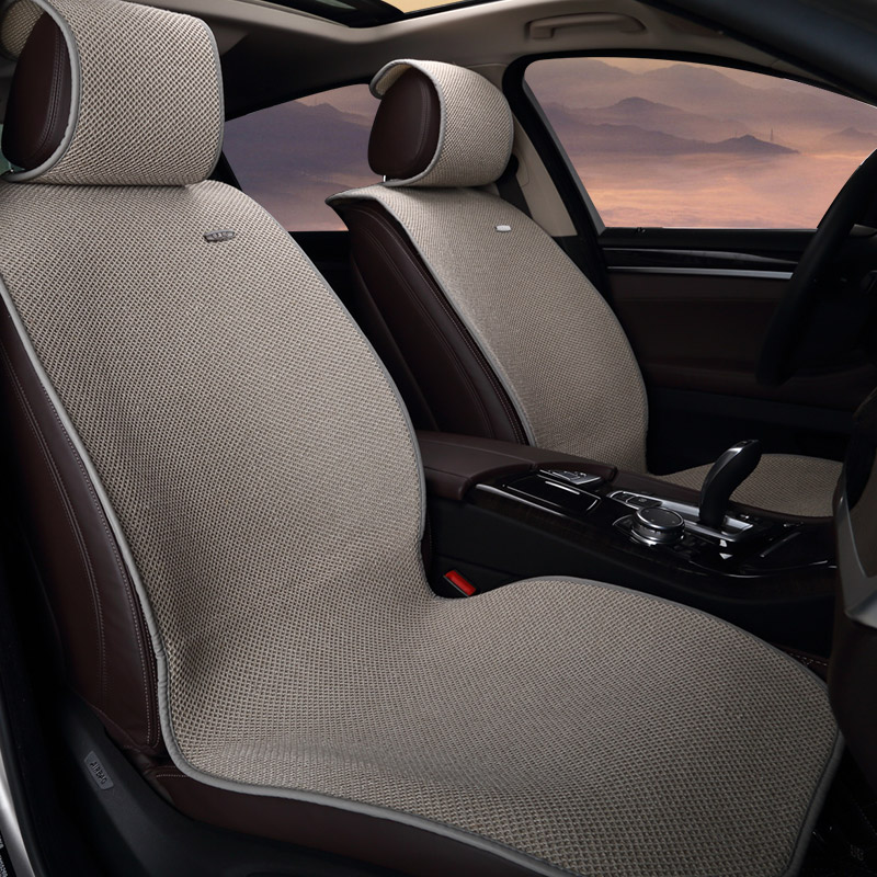 恒源祥 亚麻艺术 汽车座垫