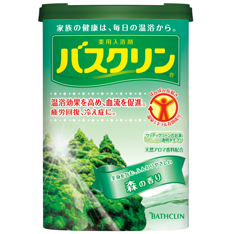 巴斯克林温热香浴盐森林香