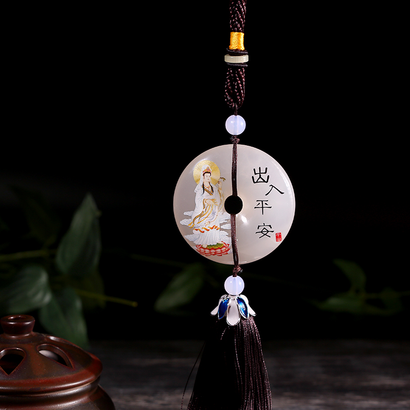 陌龙平安扣汽车挂件