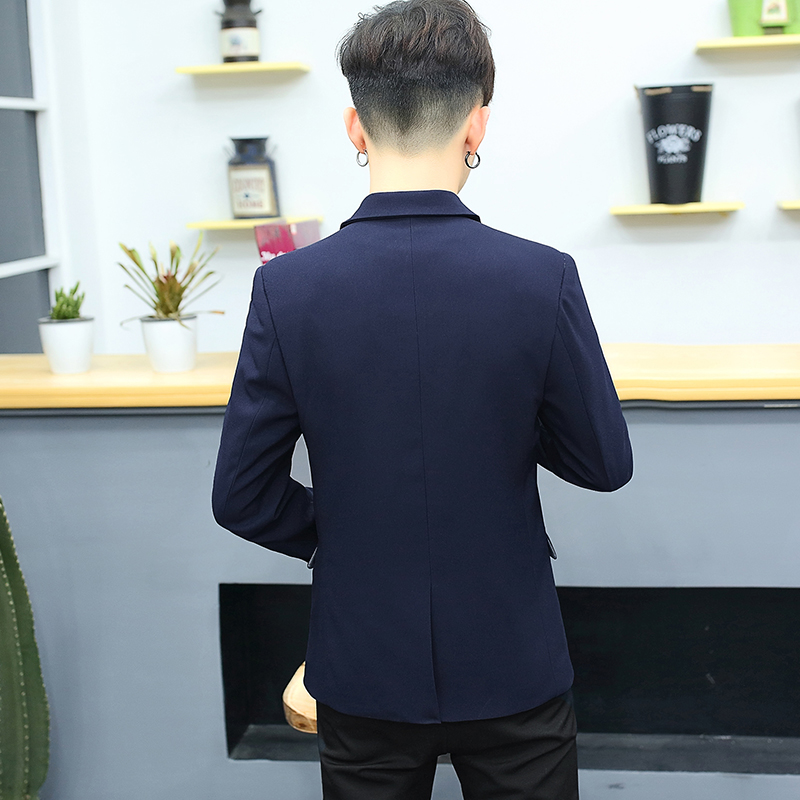 Jindun suit men 2020 single Western men Korean slim fit small suit men's coat men's casual coat small suit suit