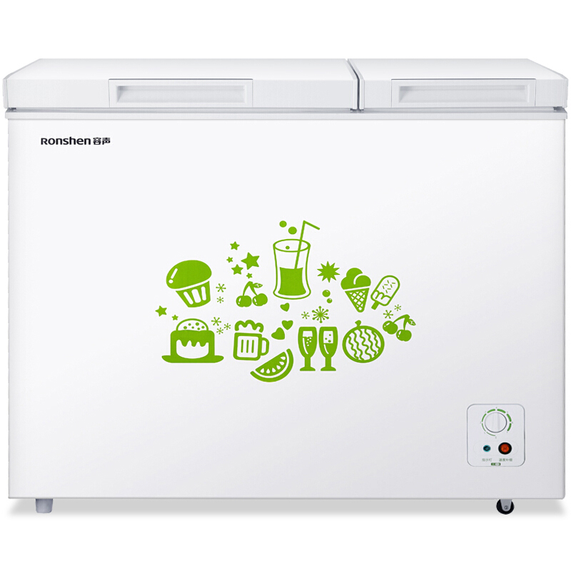 容声 208升双温冰柜