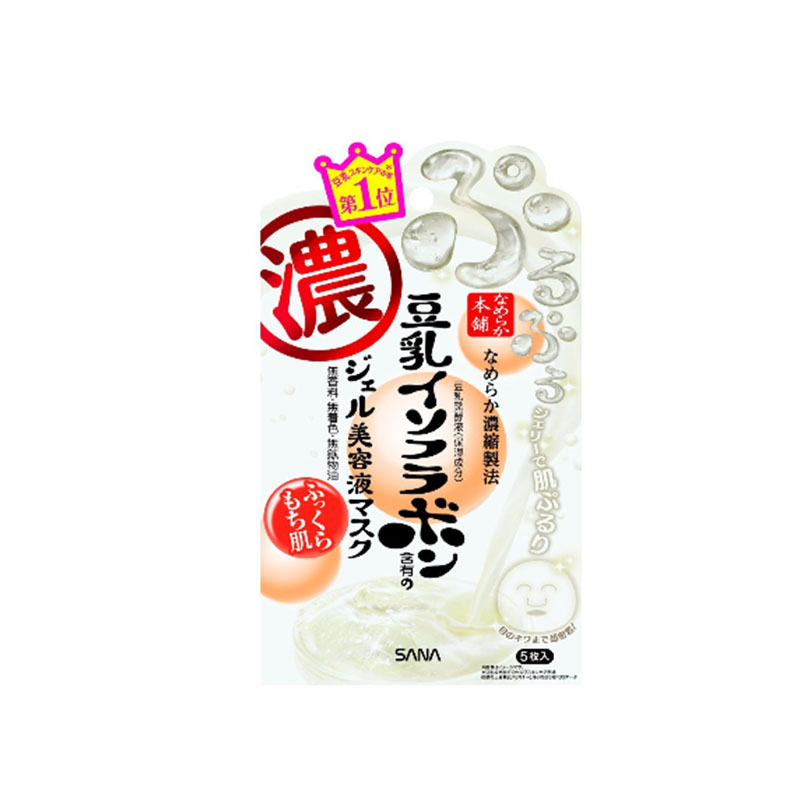 莎娜豆乳豆腐美肌补水保湿面膜