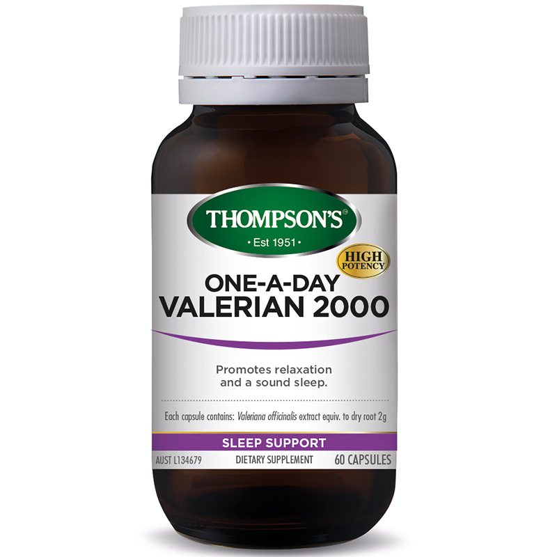 汤普森 新西兰进口缬草片助眠片