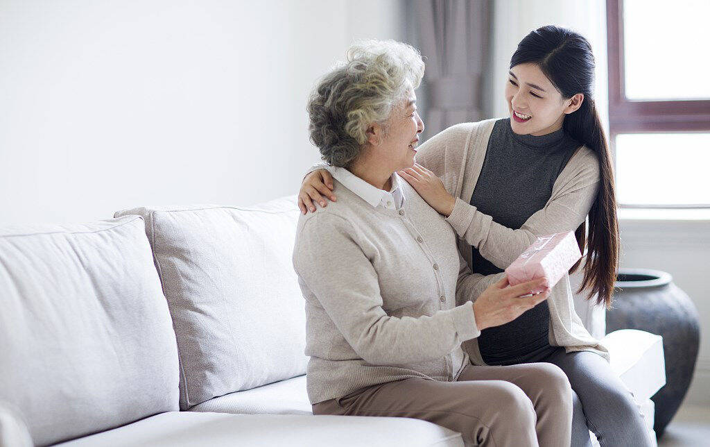 洗衣机送父母孝顺的子女让父母也能晒幸福