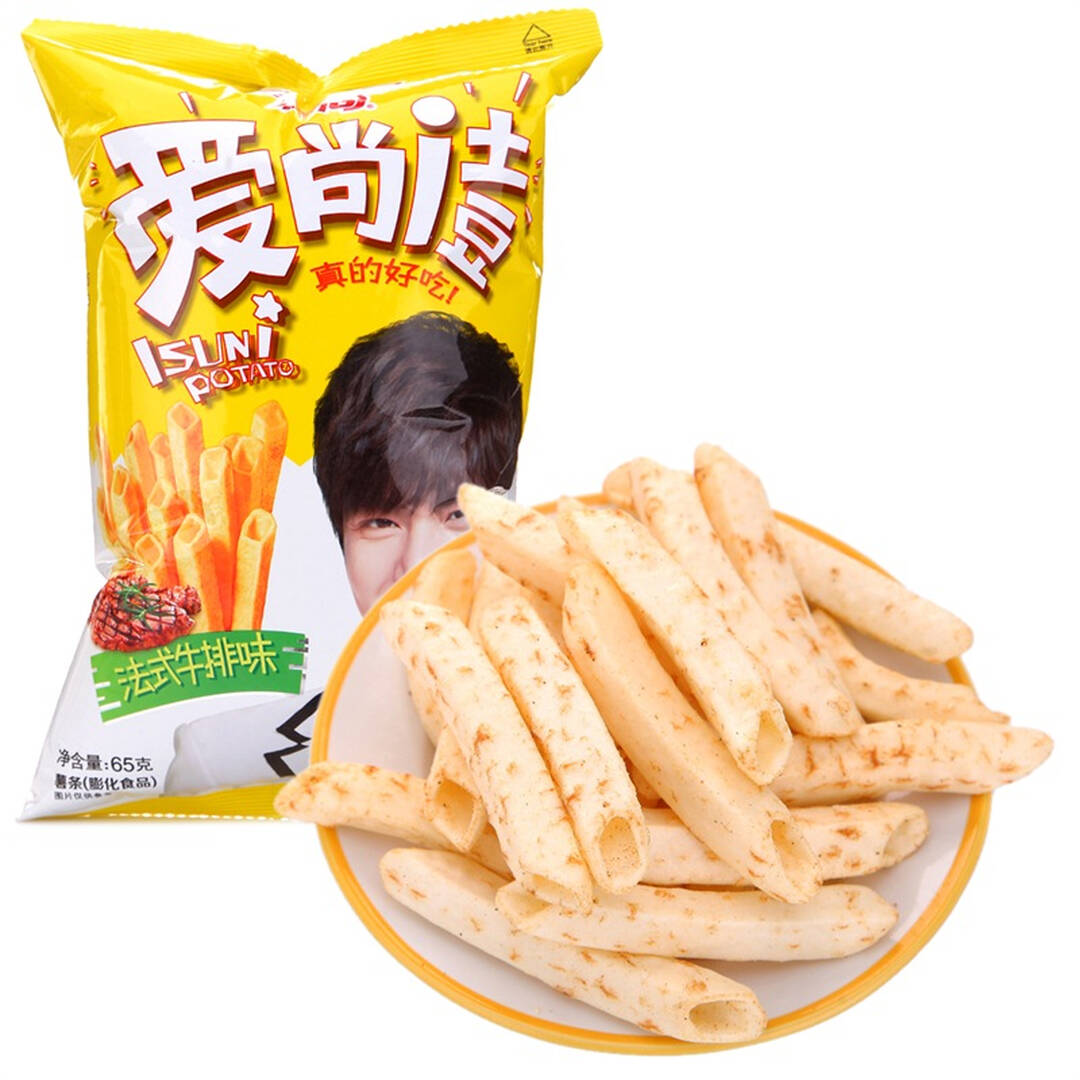 【已过期】爱尚土豆法式牛排味 65g/袋