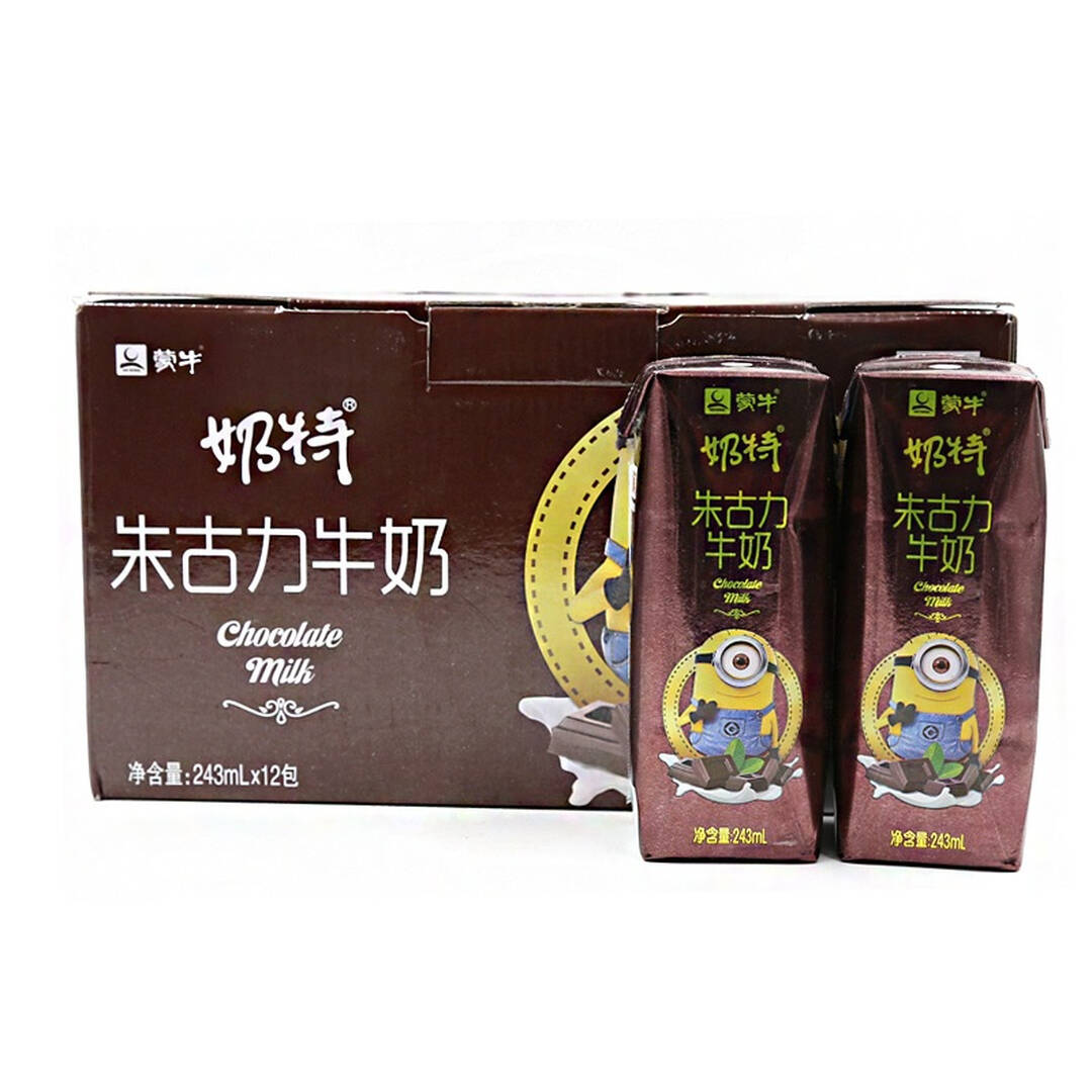 蒙牛奶特朱古力牛奶 243ml*12 礼盒装