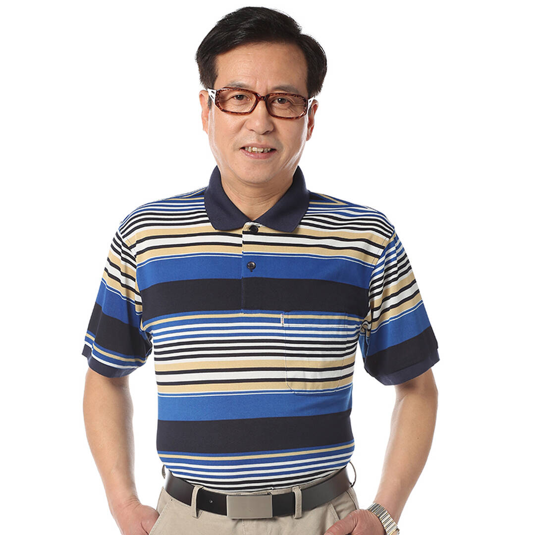 白菜价:俞兆林 丝滑舒适中年男士翻领大码短袖t恤 9.9元 运费9元