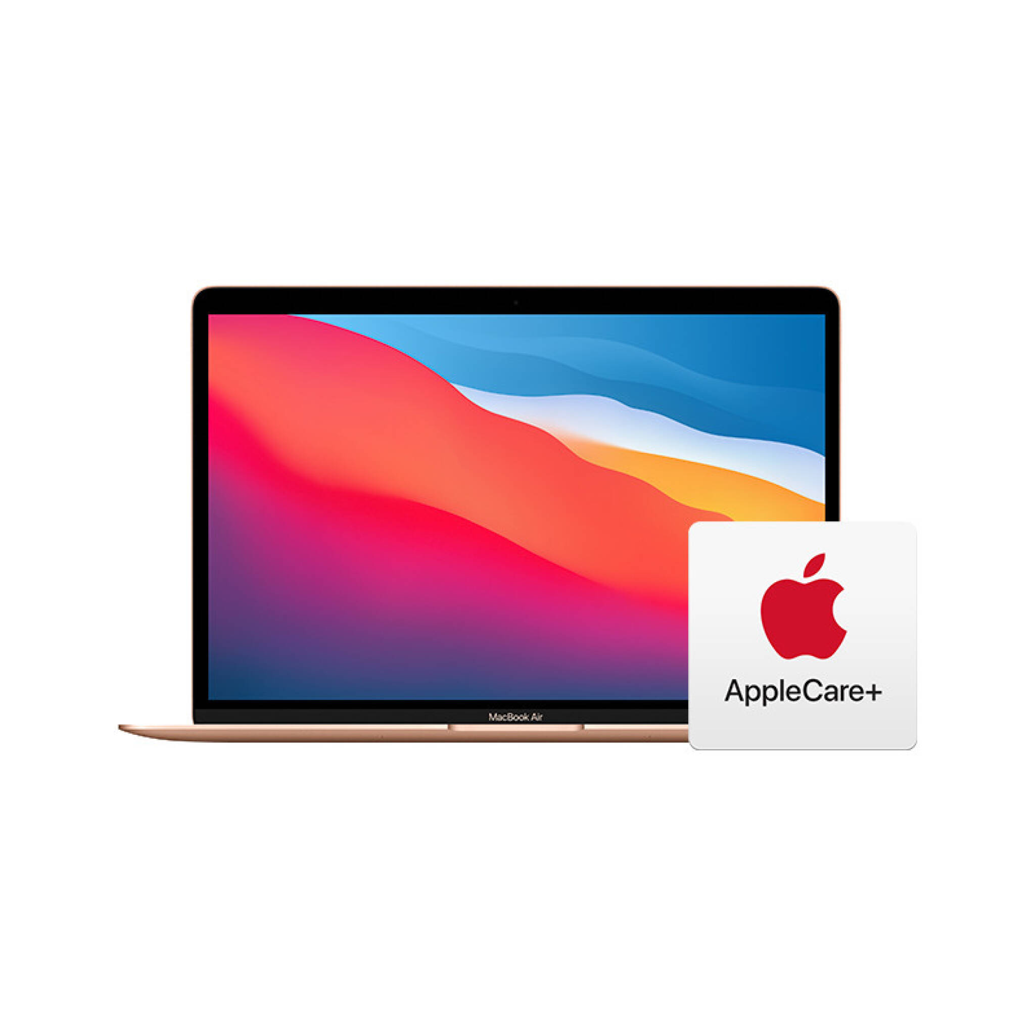 Apple MacBook Air 13.3 新款八核M1芯片8G 256G SSD 金色笔记本电脑 