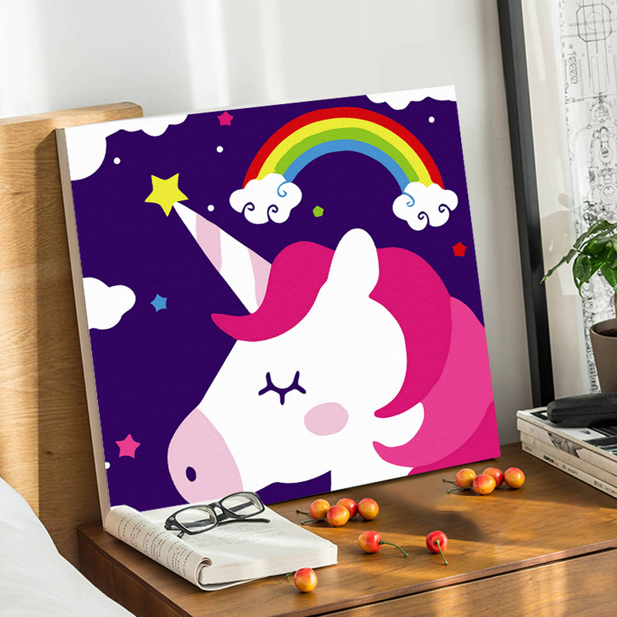 油彩画　「葉相」 油彩画 「葉相」