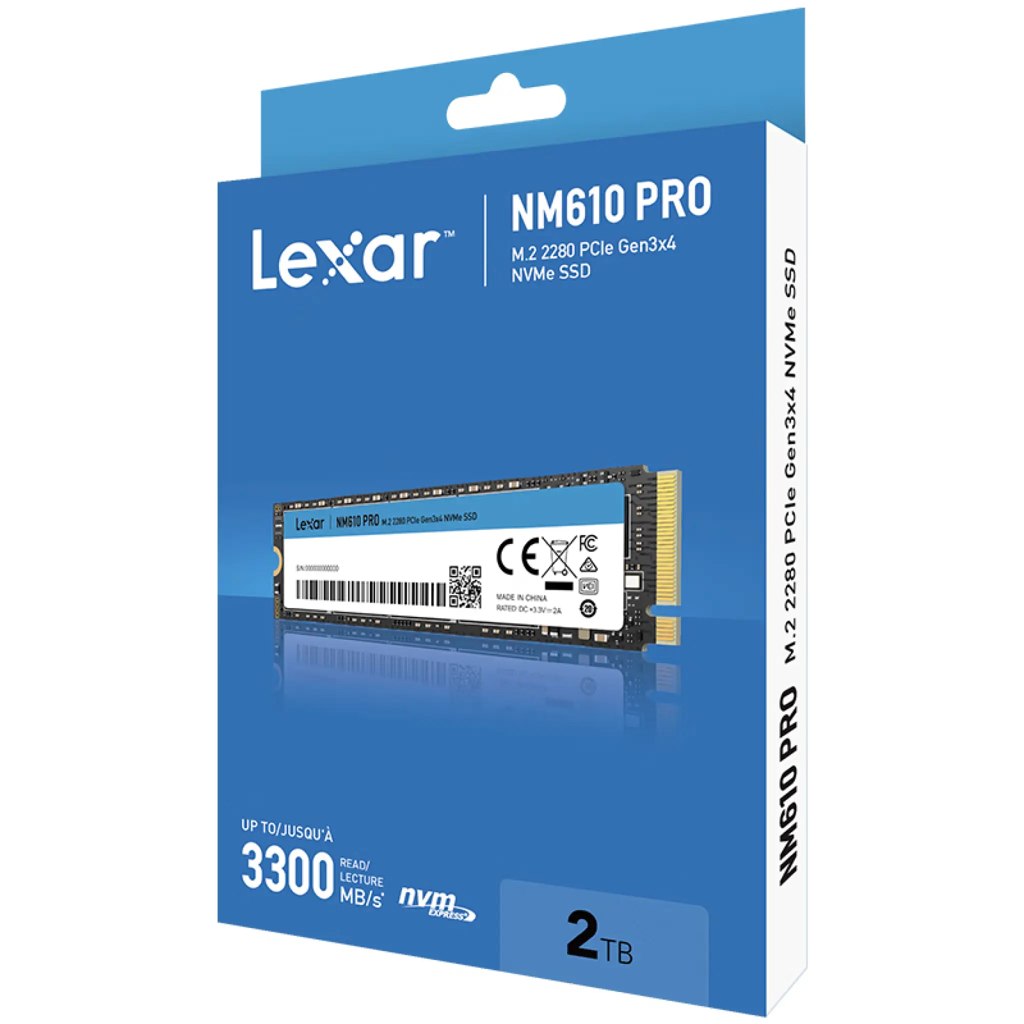 Lexar NM610PRO SSD 2TB NVMe PCIe Gen 3x4