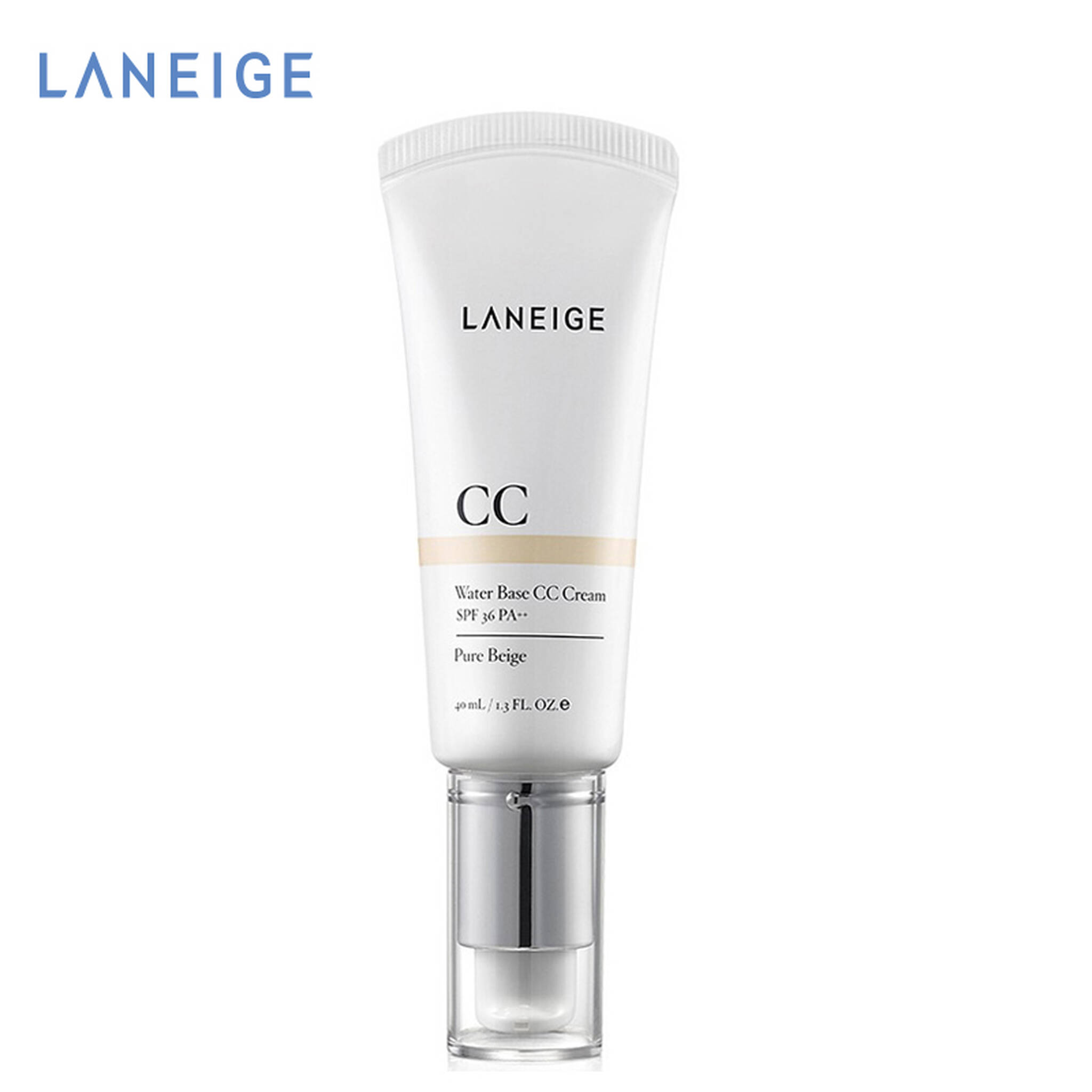 兰芝 Laneige 水基多效修饰乳 2 米白色 Spf36 Pa 40ml Cc霜保湿遮瑕裸妆比bb霜更滋润