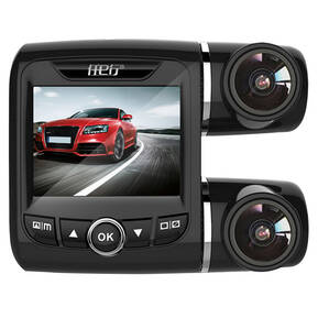 任e行v8后视镜行车记录仪1080p高清广角夜视双镜头倒车影像 单镜头