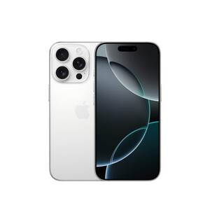 Apple/苹果/苹果 iPhone 16 Pro 128GB 白色钛金属 支持移动联通电信5G 双卡双待手机