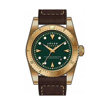 美国ancon(安肯) 铜表 潜水表 magnus系列 机械腕表大表盘潮牌手表