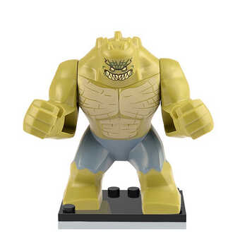 灭霸绿巨人浩克 拼装拼插积木儿童玩具 袋装大号鳄鱼人