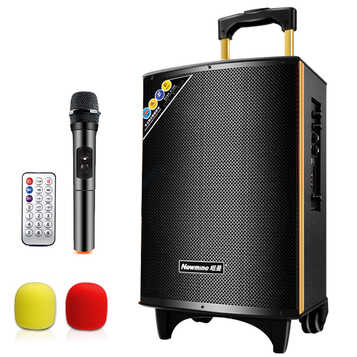 纽曼(newmine)sm-1600d 拉杆音箱广场舞户外音响 便携式低音炮音箱