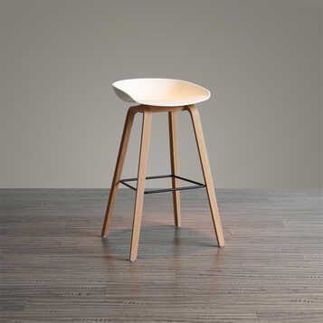 百思宜 吧椅简约时尚休闲吧台椅 咖啡厅酒吧创意餐椅吧台凳子咖啡椅