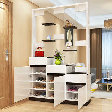 镂空玄关屏风鞋柜 - 商品搜索 - 京东