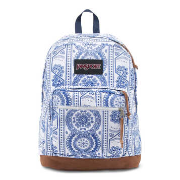 美国jansport typ7 杰斯伯 麂皮底 双肩 背包 书包 鬼怪同款 青花瓷款