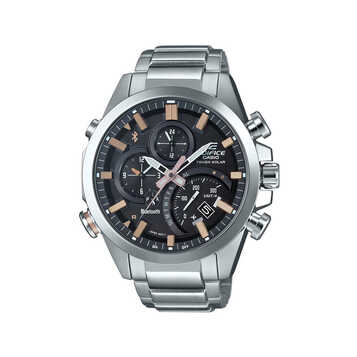 全球购 卡西欧(casio)手表 edifice 休闲商务石英男表 eqb-500d-1a2jf