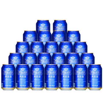 奥普蓝原浆啤酒蓝色罐装10度(原麦汁浓度)320ml
