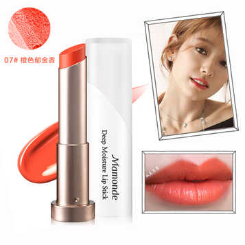 梦妆口红花妍保湿唇膏 07 橙色郁金香