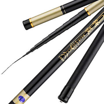 足尺长竿13米鱼竿碳素超轻超硬钓鱼竿10 8 9 11 12长节手竿渔具打窝竿