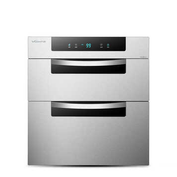 万和(vanward)臭氧高温 双重消毒 独立 嵌入式 消毒碗柜 ztd100q-7a