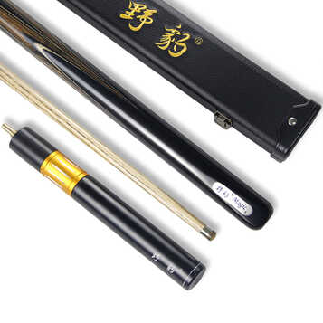 野豹 魔法9台球杆 通杆 台球杆 小头 大头 枪头 专业小头杆,斯诺克,黑