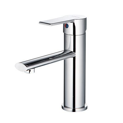 箭牌卫浴精铜单孔冷热面盆龙头 台盆浴室洗脸盆坐式水龙头