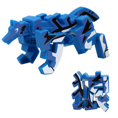 【京东配送】万代 bandai高达gundam战兽q变萌字动物变形儿童识字玩具