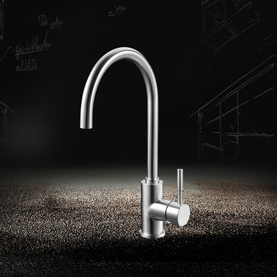 欧琳(oulin)ol-cfx001厨房水槽不锈钢冷热水龙头 可旋转