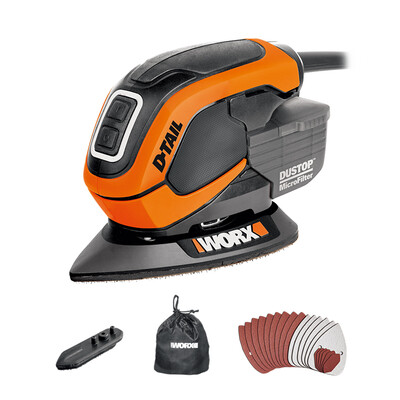 【02-26 0点】威克士(worx)木工砂纸机wx648木板砂光机平板砂皮机木材