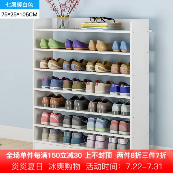 Buy Rotating Shoe Rack Creative 360 Degree Rotating Shoe Cabinet Simple Modern Hall Cabinetshoe Rack Cylindrical Round Simple Multi Functional Saving Space 75cm Seven Layer Warm White On Ezbuy Sg