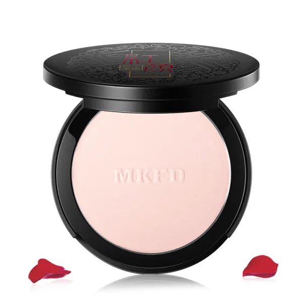 Buy Mei Kang Pink Beauty Plant Powder Skincare Nude Makeup Control Oil Makeup Powder Cake Foundation Makeup Bottom Makeup Concealer Brighten Skin White On Ezbuy Sg